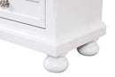 Meade 7-Drawers Dresser, White