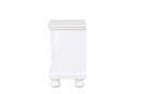 Meade 2-Drawers Nightstand, White