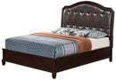 Triton Queen Storage Bed, Cappuccino