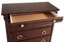 Triton 5-Drawers Chest, Cappuccino