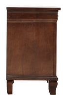 Triton 2-Drawers Nightstand, Cappuccino