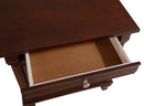 Triton 2-Drawers Nightstand, Cappuccino