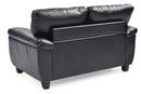Gallant 57in Loveseat, Black