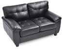 Gallant 57in Loveseat, Black