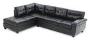 Gallant  Sectional, Black