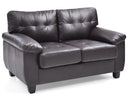 Gallant 57in Loveseat, Cappuccino