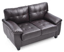Gallant 57in Loveseat, Cappuccino