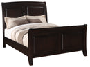 Ashford Queen Box Spring Bed, Cappuccino