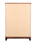 Ashford 5-Drawers Chest, Cappuccino