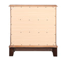 Ashford 3-Drawers Nightstand, Cappuccino