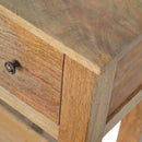 4 Drawer Country Console Table