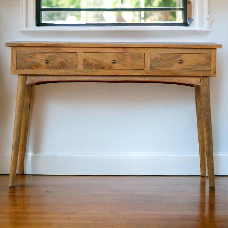 Large 3 Drawer Console Table
