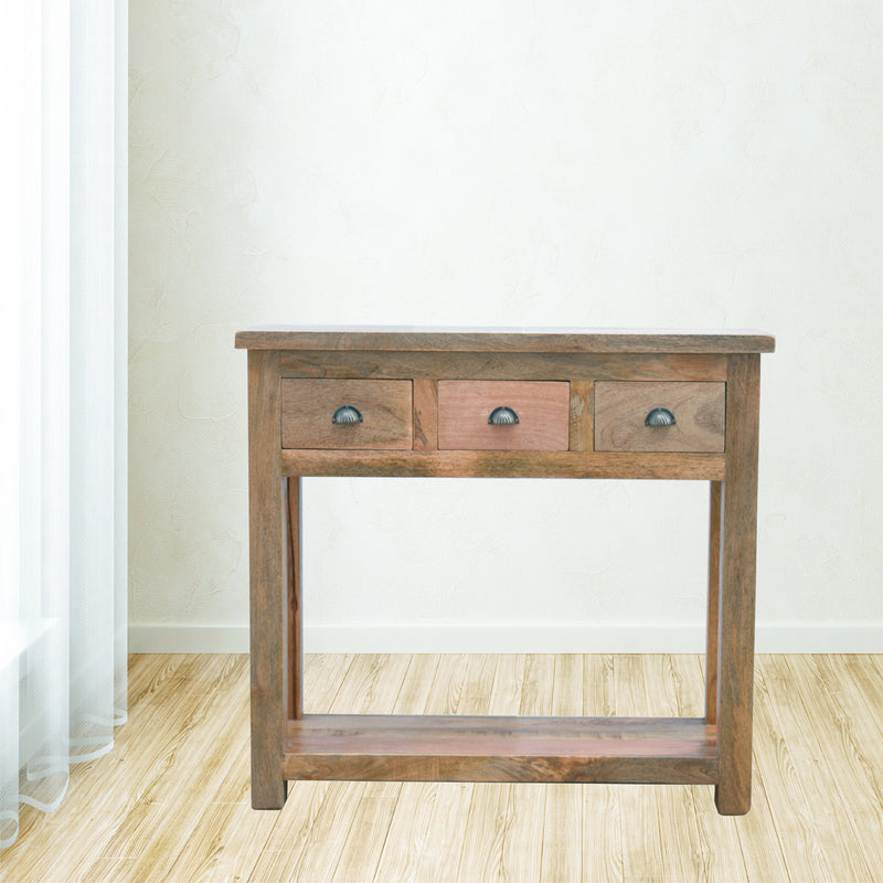 3 Drawer Hallway Console Table