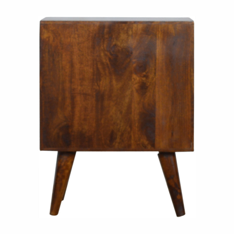 Chestnut Sunrise Door Nightstand