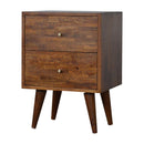 Mixed Chestnut Nightstand