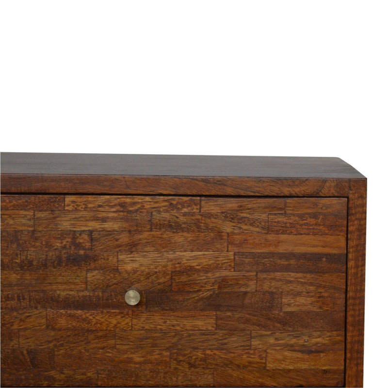 Mixed Chestnut Nightstand