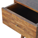 Mixed Chestnut Nightstand