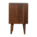 Mixed Chestnut Nightstand