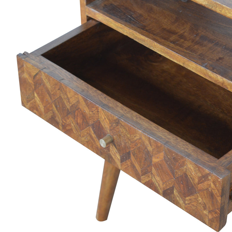 Assorted Open Chestnut Nightstand