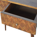 Assorted Chestnut Console Table
