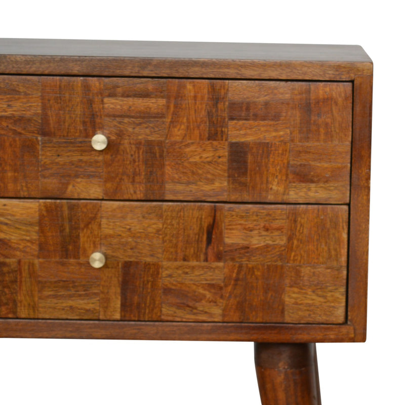 Varied Chestnut Nightstand