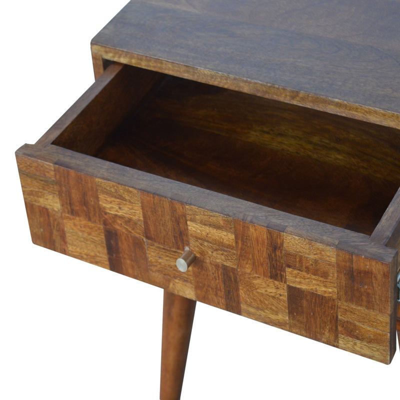 Varied Chestnut Nightstand
