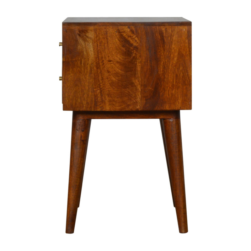 Varied Chestnut Nightstand