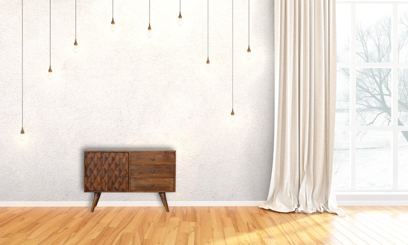 Carved Chestnut Sideboard Artisan