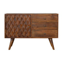 Carved Chestnut Sideboard Artisan