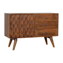 Carved Chestnut Sideboard Artisan