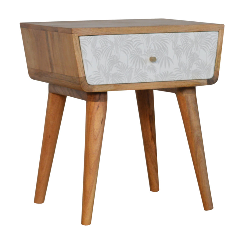 White Trape Nightstand