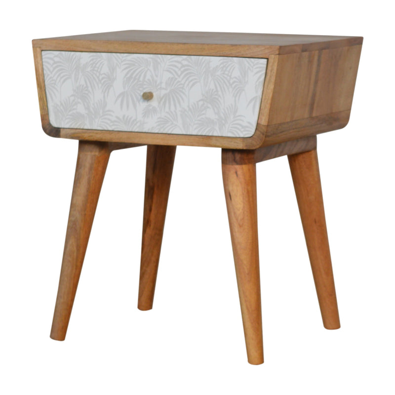 White Trape Nightstand