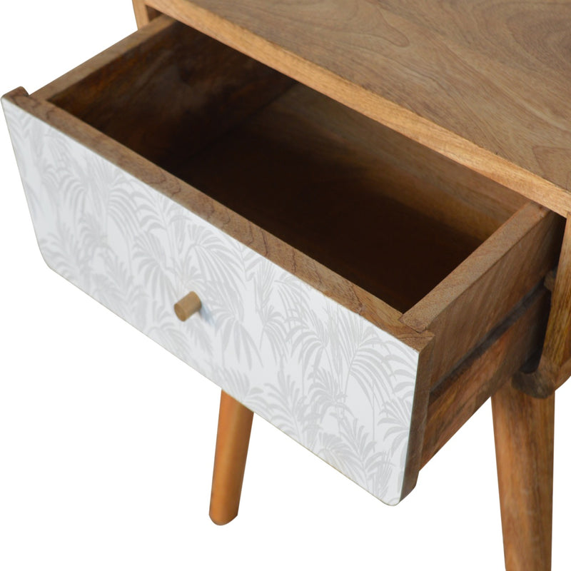 White Trape Nightstand