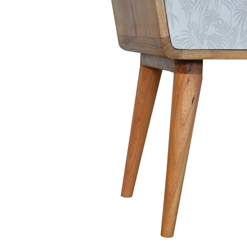 White Trape Nightstand