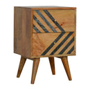 Slate Pattern Nightstand