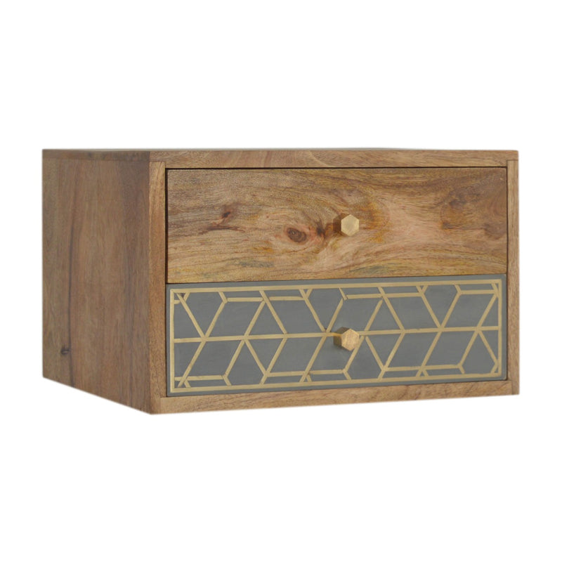 Dice Wall Mounted Nightstand