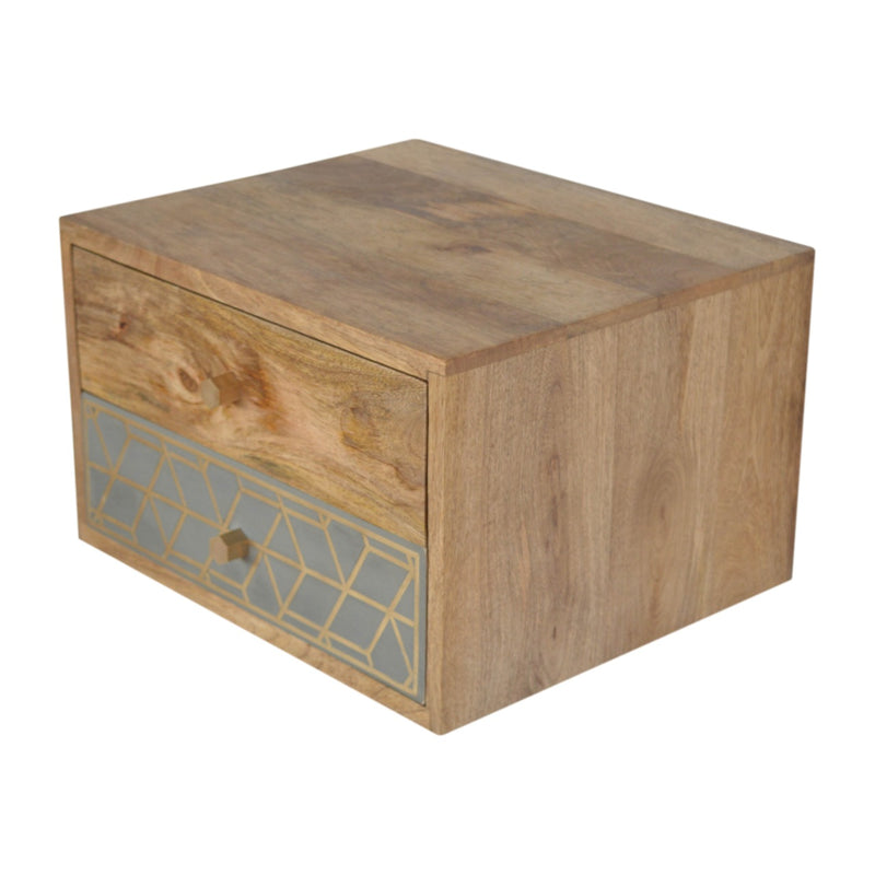 Dice Wall Mounted Nightstand