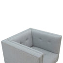 Grey Tweed Armchair