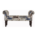 City Printed Bedroom Bench