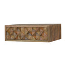 Floating Diamond Carve Nightstand