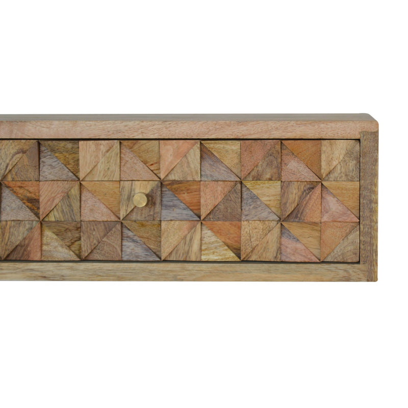 Floating Diamond Carve Nightstand