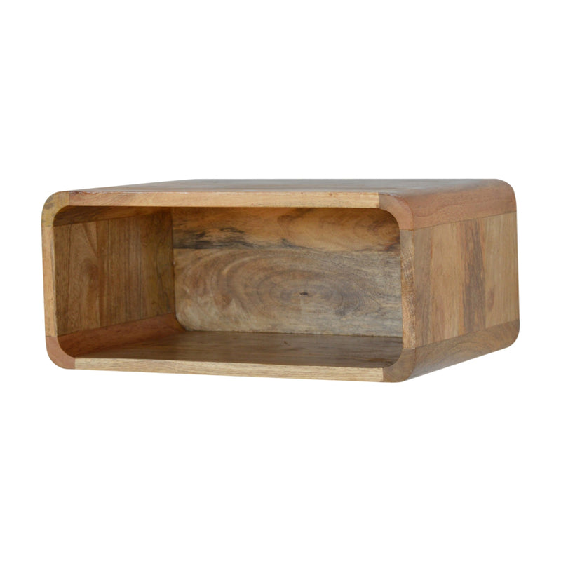 Wall Mounted Open Nightstand