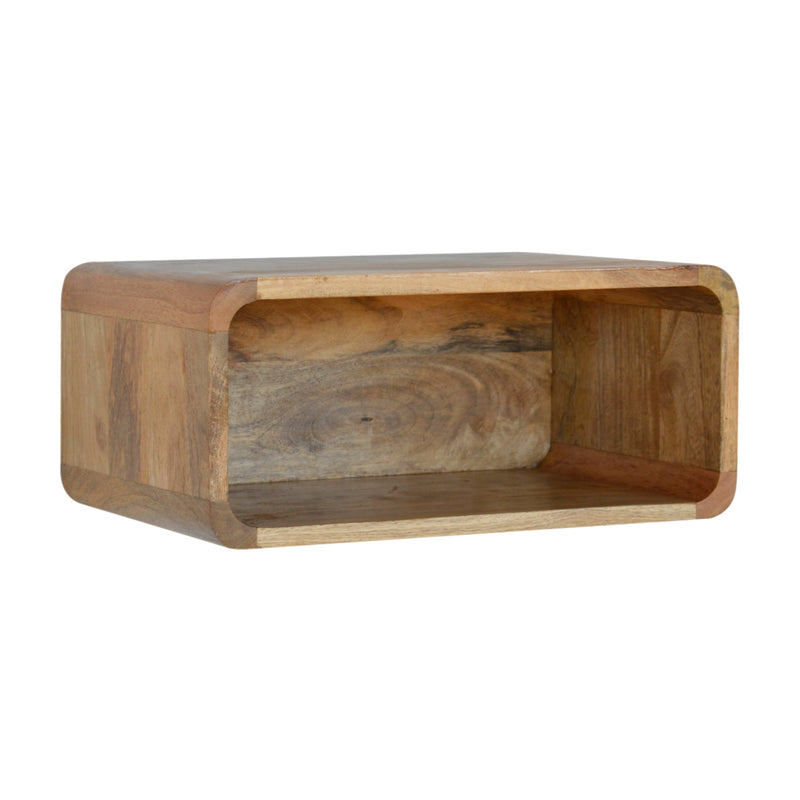 Wall Mounted Open Nightstand