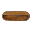 Wall Mounted Round Chestnut nightstand Artisan