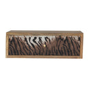 Floating Animal Print Nightstand
