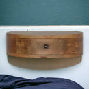 Wall Mounted Rounded nightstand Artisan