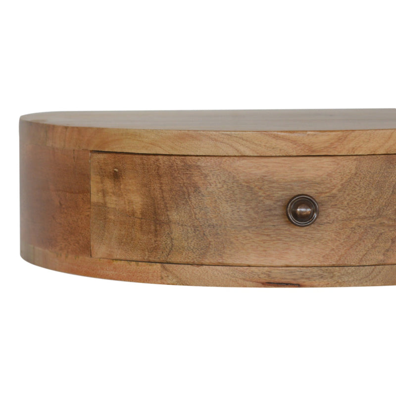 Wall Mounted Rounded nightstand Artisan