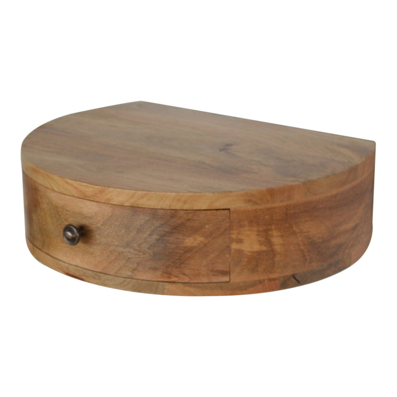 Wall Mounted Rounded nightstand Artisan