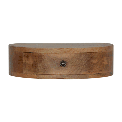 Wall Mounted Rounded nightstand Artisan