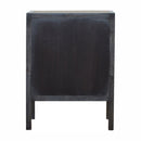 Faux Leather Nightstand Artisan
